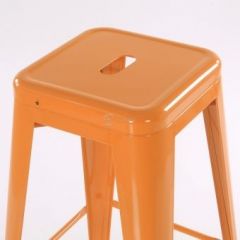 Барный табурет Barneo N-241 Tolix Style (RAL2003 оранжевый) в Красноуральске - krasnouralsk.mebel24.online | фото 3