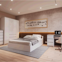 МОРИ Детская Модульная (белый) в Красноуральске - krasnouralsk.mebel24.online | фото 6