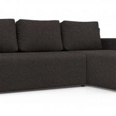 Диван угловой Алиса 3 Bahama GRAFIT - Teos Dark Brown в Красноуральске - krasnouralsk.mebel24.online | фото