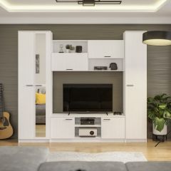 Гостиная Герда (Белое дерево) в Красноуральске - krasnouralsk.mebel24.online | фото