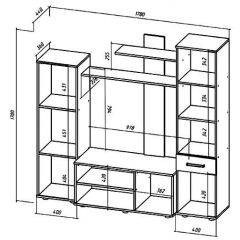 ИБИЦА Гостиная (ЯШС/ЯШТ) в Красноуральске - krasnouralsk.mebel24.online | фото 2