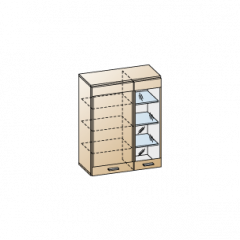 Гостиная Камелия Композиция 1 (Ясень Асахи) в Красноуральске - krasnouralsk.mebel24.online | фото 9