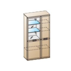 Гостиная Карина Композиция 24 (Снежный ясень) в Красноуральске - krasnouralsk.mebel24.online | фото 2