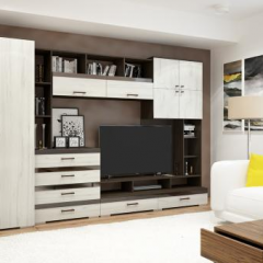 Стенка Коста ЛДСП в Красноуральске - krasnouralsk.mebel24.online | фото 4