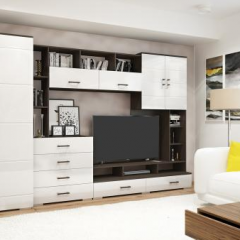 Стенка Коста МДФ в Красноуральске - krasnouralsk.mebel24.online | фото