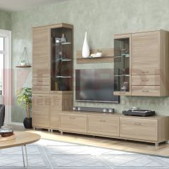 Гостиная Мелисса Композиция 11 (Ясень Асахи) в Красноуральске - krasnouralsk.mebel24.online | фото