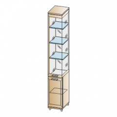 Гостиная Мелисса Композиция 5 (Акация Молдау) в Красноуральске - krasnouralsk.mebel24.online | фото 7