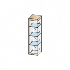 Гостиная Мелисса Композиция 8 (Акация Молдау) в Красноуральске - krasnouralsk.mebel24.online | фото 3