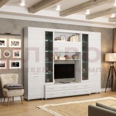 Гостиная Мелисса Композиция 9 (Снежный Ясень) в Красноуральске - krasnouralsk.mebel24.online | фото