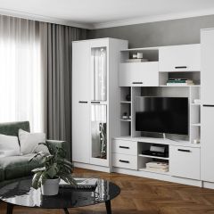 Гостиная СОЛО ЛДСП Белый в Красноуральске - krasnouralsk.mebel24.online | фото
