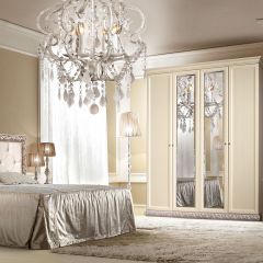 Комод узкий Тиффани штрих-лак/серебро (ТФКМ-2 ) в Красноуральске - krasnouralsk.mebel24.online | фото 2