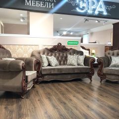 Комплект мягкой мебели Афина (караваджо глянец) в Красноуральске - krasnouralsk.mebel24.online | фото