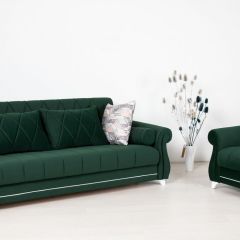 Комплект Роуз ТД 411 диван-кровать + кресло + комплект подушек в Красноуральске - krasnouralsk.mebel24.online | фото