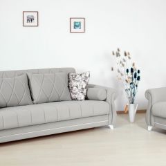 Комплект Роуз ТД 414 диван-кровать + кресло + комплект подушек в Красноуральске - krasnouralsk.mebel24.online | фото