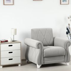 Комплект Роуз ТД 414 диван-кровать + кресло + комплект подушек в Красноуральске - krasnouralsk.mebel24.online | фото 2