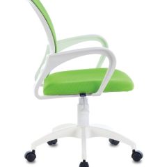 Кресло BRABIX "Fly MG-396W", пластик белый, сетка, салатовое, 532403 в Красноуральске - krasnouralsk.mebel24.online | фото 2