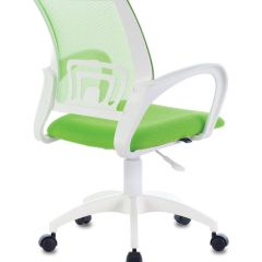 Кресло BRABIX "Fly MG-396W", пластик белый, сетка, салатовое, 532403 в Красноуральске - krasnouralsk.mebel24.online | фото 3