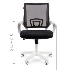Кресло для оператора CHAIRMAN 696 white (ткань TW-43/сетка TW-34) в Красноуральске - krasnouralsk.mebel24.online | фото 4