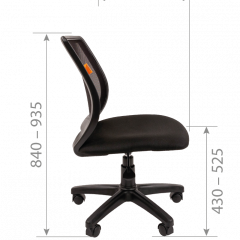 Кресло для оператора CHAIRMAN 699 Б/Л (ткань стандарт/сетка TW-04) в Красноуральске - krasnouralsk.mebel24.online | фото 7