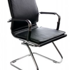 Кресло для посетителя Бюрократ CH-993-Low-V/Black на черный в Красноуральске - krasnouralsk.mebel24.online | фото 1