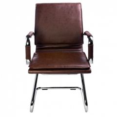 Кресло для посетителя Бюрократ CH-993-Low-V/Brown коричневый в Красноуральске - krasnouralsk.mebel24.online | фото 4