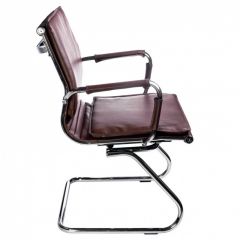 Кресло для посетителя Бюрократ CH-993-Low-V/Brown коричневый в Красноуральске - krasnouralsk.mebel24.online | фото 2
