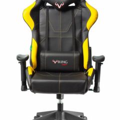 Кресло игровое Бюрократ VIKING 5 AERO YELLOW черный/желтый в Красноуральске - krasnouralsk.mebel24.online | фото 3