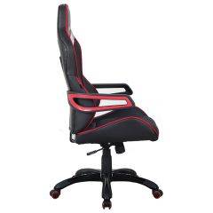 Кресло компьютерное BRABIX Nitro GM-001 (ткань/экокожа) черное, вставки красные (531816) в Красноуральске - krasnouralsk.mebel24.online | фото 6