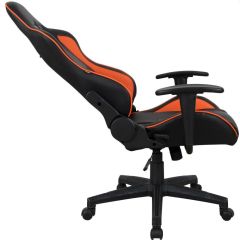 Кресло компьютерное BRABIX "GT Racer GM-100" (черное/оранжевое) 531925 в Красноуральске - krasnouralsk.mebel24.online | фото 4