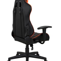 Кресло компьютерное BRABIX "GT Racer GM-100" (черное/оранжевое) 531925 в Красноуральске - krasnouralsk.mebel24.online | фото 5