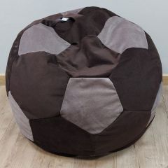 Кресло-мешок Мяч M (Vital Chocolate-Vital Java) в Красноуральске - krasnouralsk.mebel24.online | фото 1