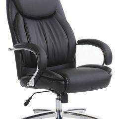 Кресло офисное BRABIX "Advance EX-575" (хром/экокожа/черное) 531825 в Красноуральске - krasnouralsk.mebel24.online | фото 2