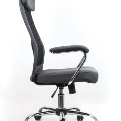 Кресло офисное BRABIX "Flight EX-540" (хром, ткань, сетка, серое) 531848 в Красноуральске - krasnouralsk.mebel24.online | фото 3