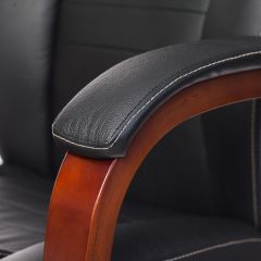 Кресло руководителя Бюрократ T-9923WALNUT/BLACK в Красноуральске - krasnouralsk.mebel24.online | фото 6