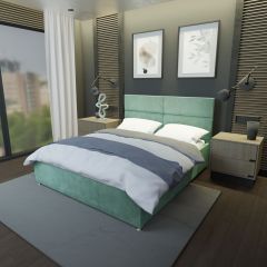 Кровать Аврора Решетка+ПМ (1200) *БЕЗ ДНА в Красноуральске - krasnouralsk.mebel24.online | фото