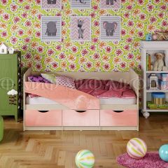 Кровать Бабочки (Розовый металлик) 1800 в Красноуральске - krasnouralsk.mebel24.online | фото