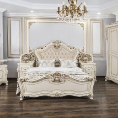 Кровать 1800 Джоконда (крем) в Красноуральске - krasnouralsk.mebel24.online | фото 6