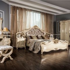 Кровать 1800 Джоконда (крем) в Красноуральске - krasnouralsk.mebel24.online | фото 7