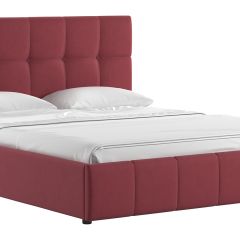 Кровать двойная Хлоя 160 + ортопед + ПМ + дно (арт. Макс 325 (ягодный)) в Красноуральске - krasnouralsk.mebel24.online | фото