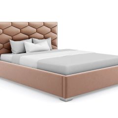 Кровать Коралл интерьерная +основание (90х200) в Красноуральске - krasnouralsk.mebel24.online | фото