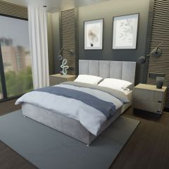 Кровать Мерида Решетка+ПМ (1800) *БЕЗ ДНА в Красноуральске - krasnouralsk.mebel24.online | фото
