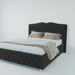 Кровать Нягань с ПМ 800 (экокожа кольт ч) в Красноуральске - krasnouralsk.mebel24.online | фото