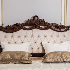 Кровать с мягким изголовьем Афина 1800 (караваджо) в Красноуральске - krasnouralsk.mebel24.online | фото 4