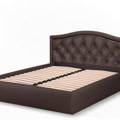 Кровать Стелла 1200 + Основание (Лесмо brown) коричневый в Красноуральске - krasnouralsk.mebel24.online | фото 3