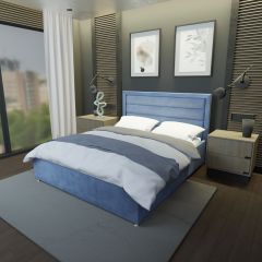 Кровать Тиана Решетка+ПМ (1600) *БЕЗ ДНА в Красноуральске - krasnouralsk.mebel24.online | фото