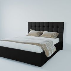 Кровать Венеция с ПМ 900 (экокожа кольт ч) в Красноуральске - krasnouralsk.mebel24.online | фото 2