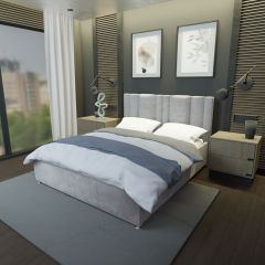 Кровать Верона Решетка+ПМ (1200) *БЕЗ ДНА в Красноуральске - krasnouralsk.mebel24.online | фото