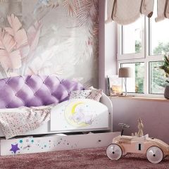 Кровать Звездочка на щитах + Бортик в Красноуральске - krasnouralsk.mebel24.online | фото 3