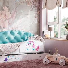 Кровать Звездочка на щитах + Бортик в Красноуральске - krasnouralsk.mebel24.online | фото 6
