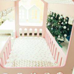 Кровать-домик без ящика 800*1600 (Розовый) в Красноуральске - krasnouralsk.mebel24.online | фото 3